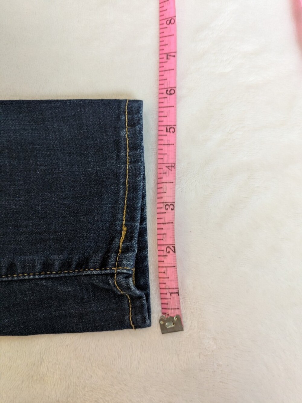 Levi's 711 Dark Indigo Skinny Jeans - Picture 6 of 7